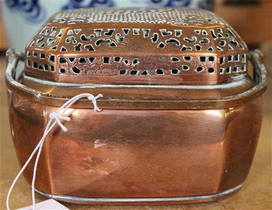 Chinese copper hand warmer